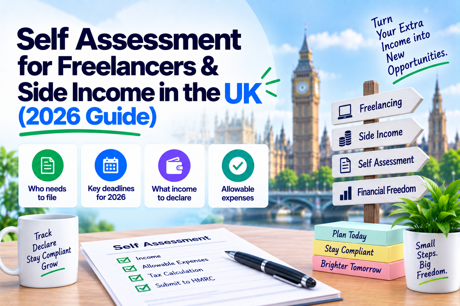 Self Assessment for Freelancers & Side Income in the UK (2026 Guide)