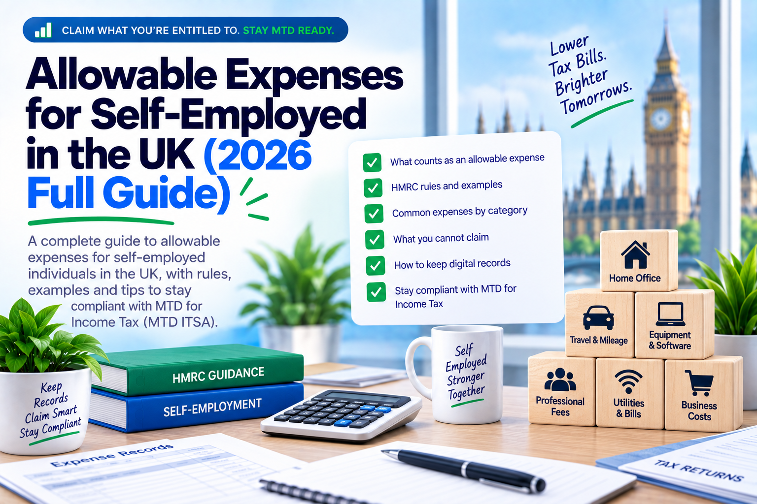 Allowable Expenses for Self-Employed in the UK (2026 Full Guide)