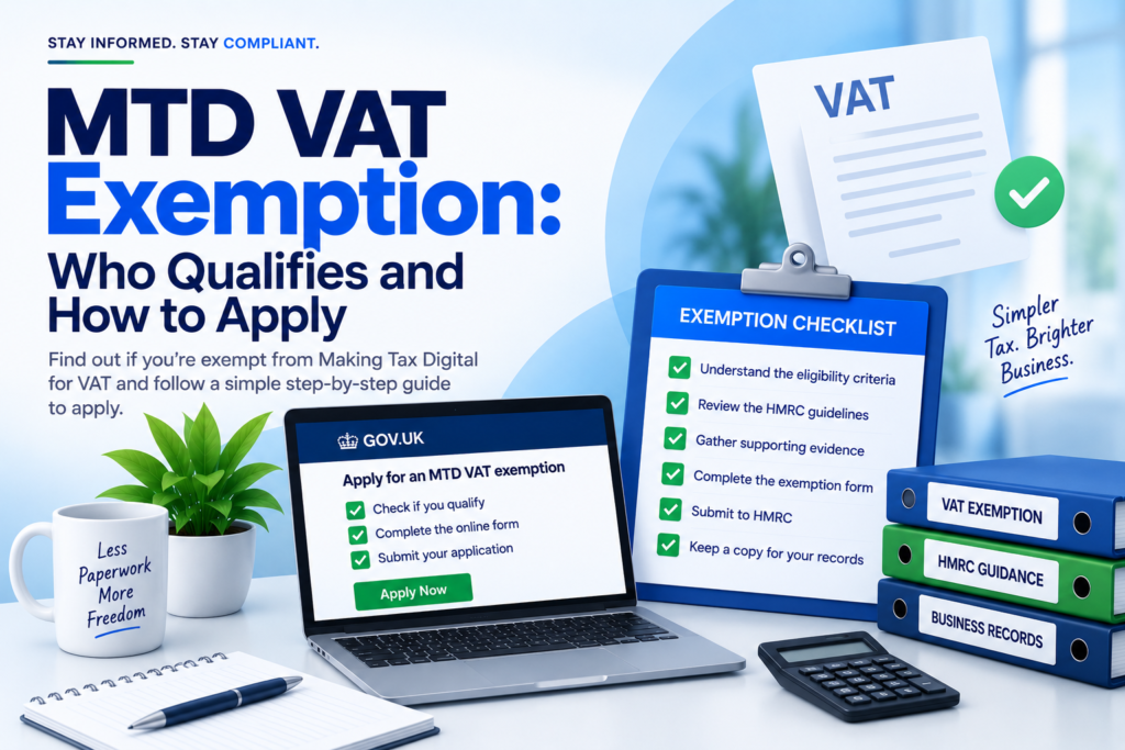 MTD VAT Exemption: Who Qualifies and How to Apply